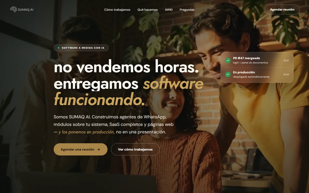 Portada de sumaqai.com